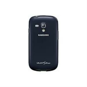 Galaxy S3 Mini ile Uyumlu Protective Cover Kılıf Siyah EFC-1M7BBEGSTD (Out)