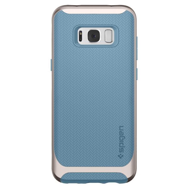 Spigen Galaxy S8 ile Uyumlu Kılıf Neo Hybrid Niagara Blue