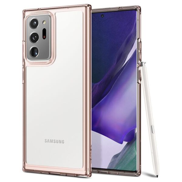 Spigen Galaxy Note 20 Ultra ile Uyumlu Kılıf Ultra Hybrid Crystal Bronze