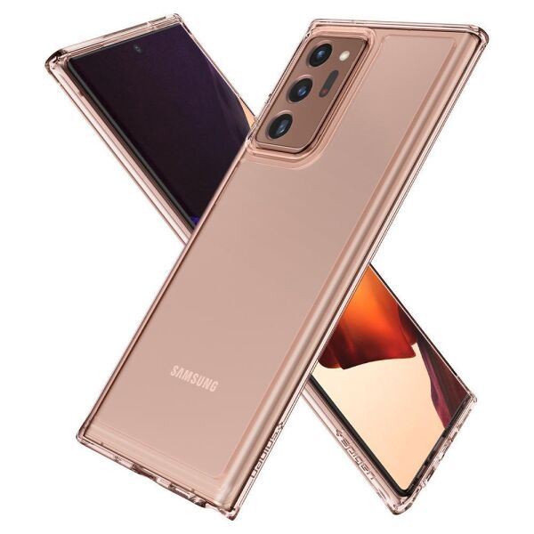 Spigen Galaxy Note 20 Ultra ile Uyumlu Kılıf Ultra Hybrid Crystal Bronze