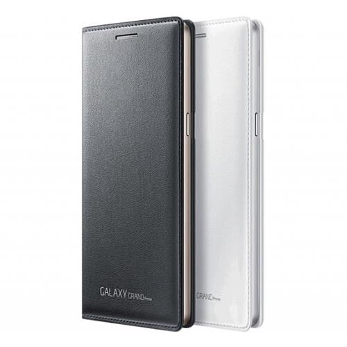 Galaxy Grand Prime ile Uyumlu Kılıf Flip Wallet Beyaz EF-WG530BWSEGWW (Out)