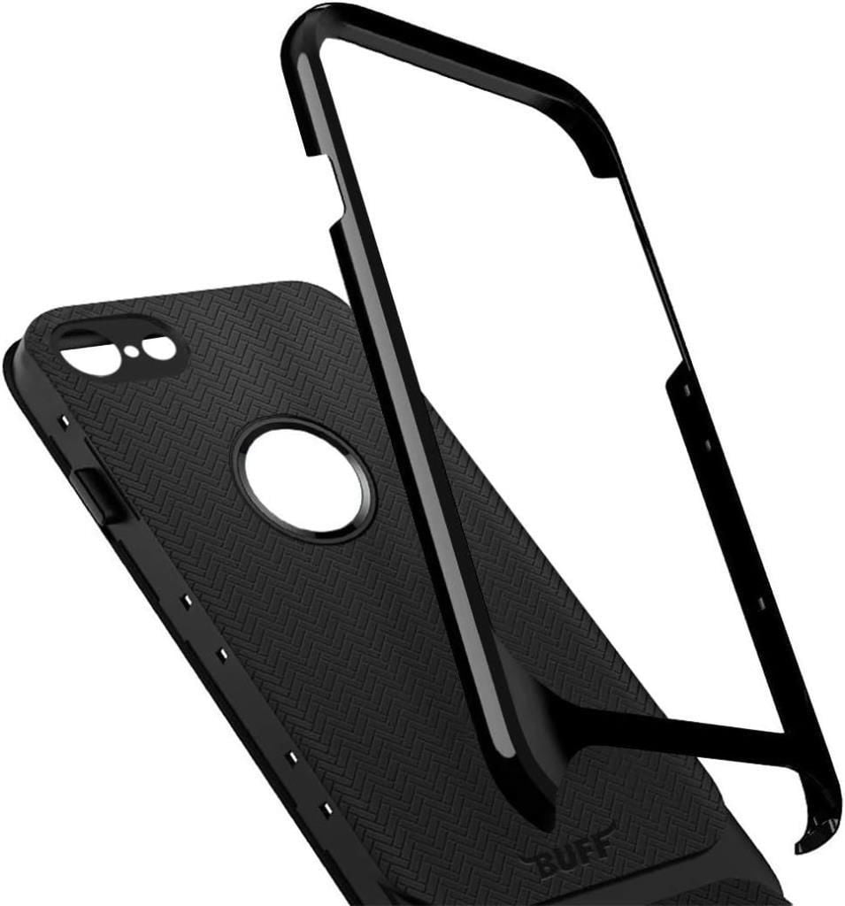 Buff iPhone 8 ile Uyumlu New Armor Kılıf Black