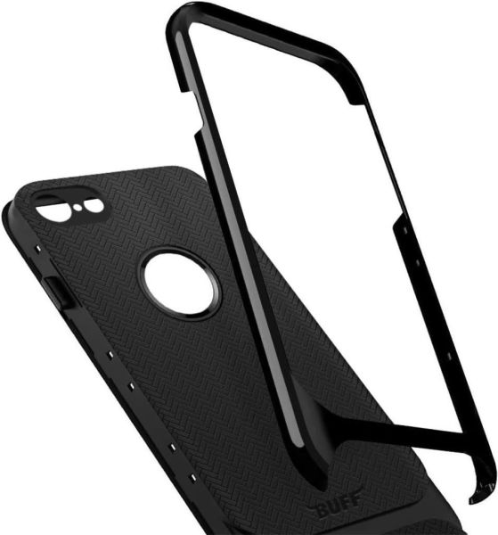 Buff iPhone 8 ile Uyumlu New Armor Kılıf Black