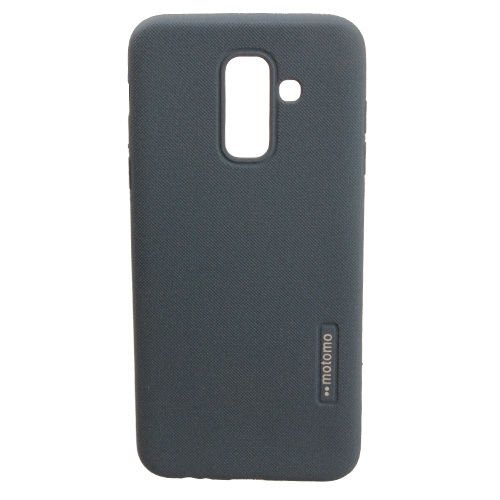 Galaxy A6 Plus 2018 ile Uyumlu Motomo Silikon Kılıf Lacivert