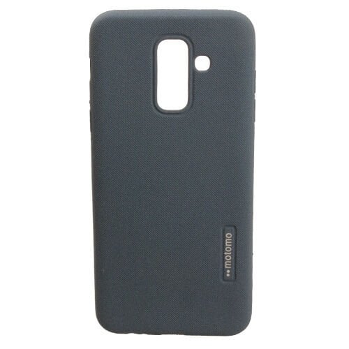 Galaxy A6 Plus 2018 ile Uyumlu Motomo Silikon Kılıf Lacivert