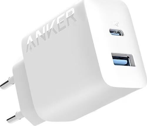 Anker 312 Hızlı Şarj Cihazı (2-Port, 20W) A2348 Beyaz