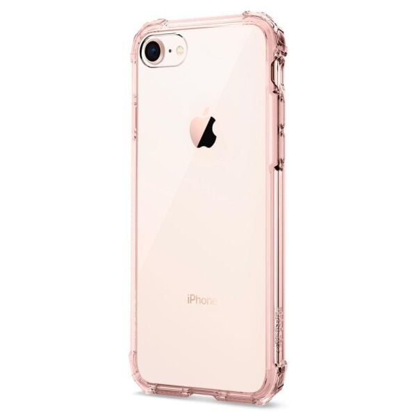 Spigen iPhone 7/8 ile Uyumlu Kılıf Crystal Shell Rose Crystal