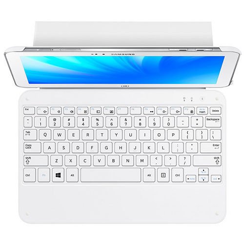 ATIV Tab 3 XE300 10.1'' ile Uyumlu Bookcover Klavye - AA-BK1NWBW/TR