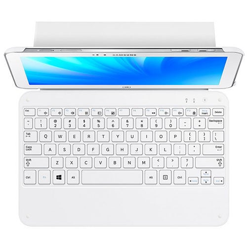 ATIV Tab 3 XE300 10.1'' ile Uyumlu Bookcover Klavye - AA-BK1NWBW/TR