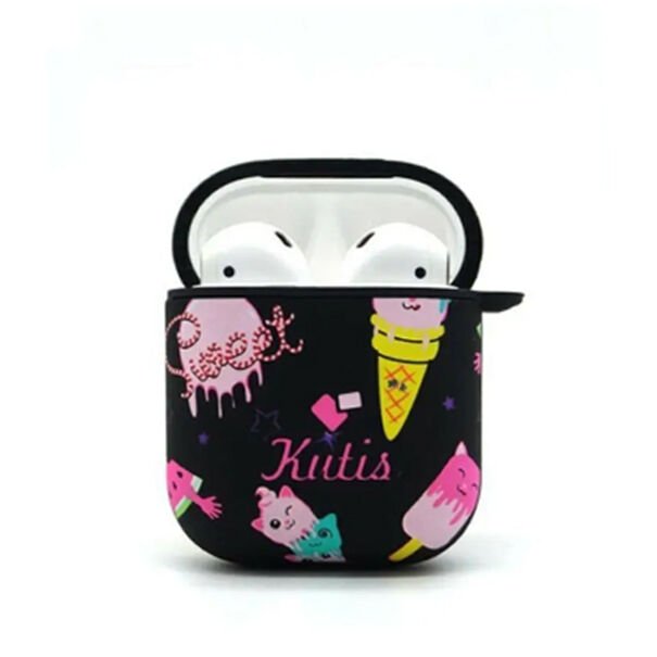 AirPods ile Uyumlu Sert Kılıf Desen 2
