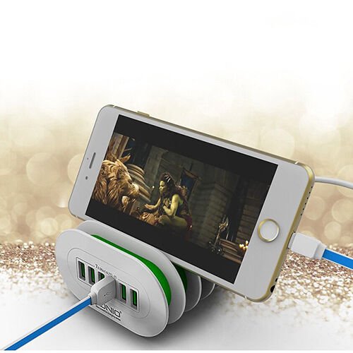 LDNIO Çoklu Standlı USB Şarj Cihazı 7A 6 Çıkışlı A6702