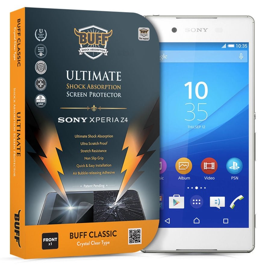 Buff Xperia Z3+/Z4 ile Uyumlu Darbe Emici Film