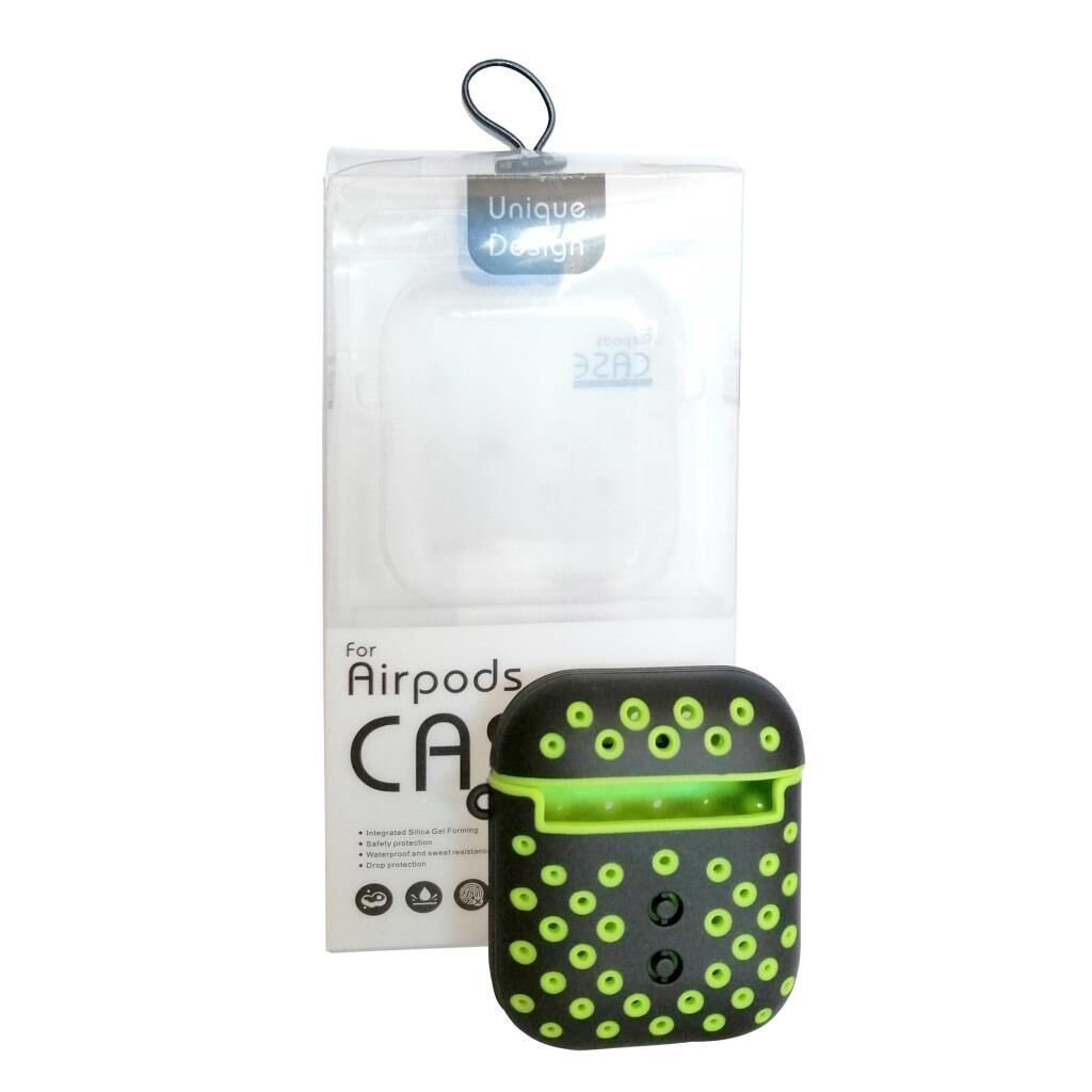 AirPods ile Uyumlu Sert Kılıf Yeşil