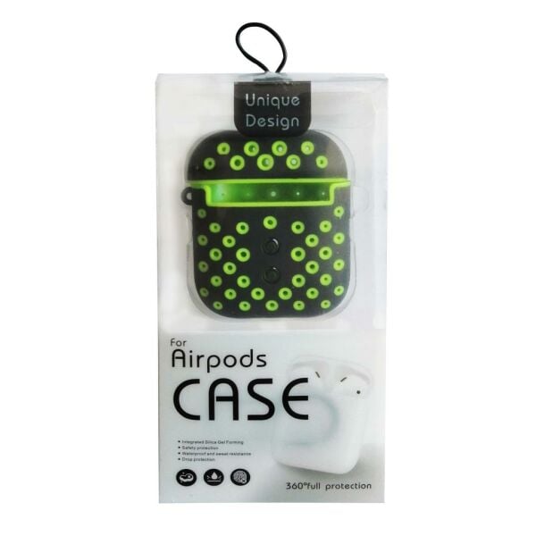 AirPods ile Uyumlu Sert Kılıf Yeşil