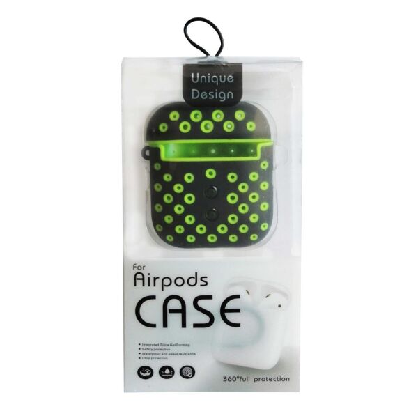 AirPods ile Uyumlu Sert Kılıf Yeşil