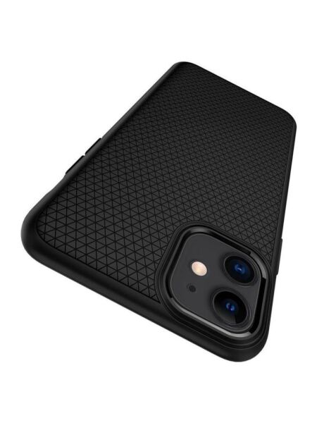 Spigen iPhone 11 ile Uyumlu Kılıf Liquid Air Matte Black