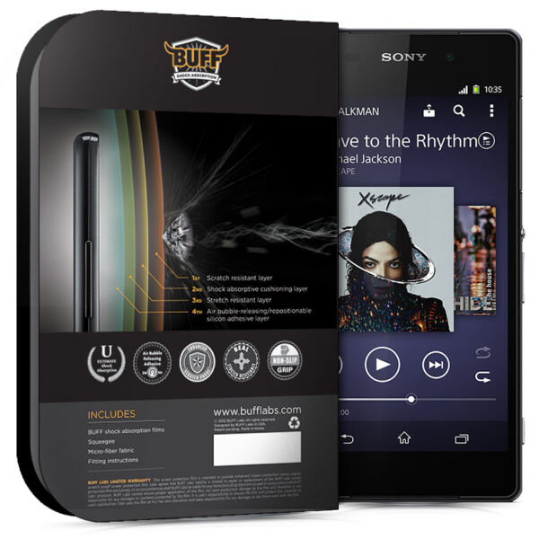 Buff Xperia Z2 ile Uyumlu Darbe Emici Film