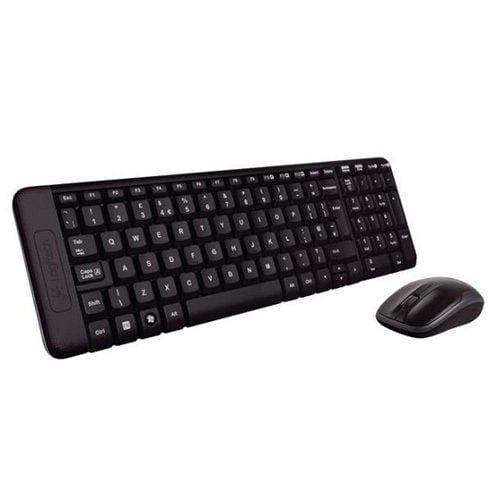 Logitech MK220 Kablosuz Türkçe Klavye Mouse Seti Siyah