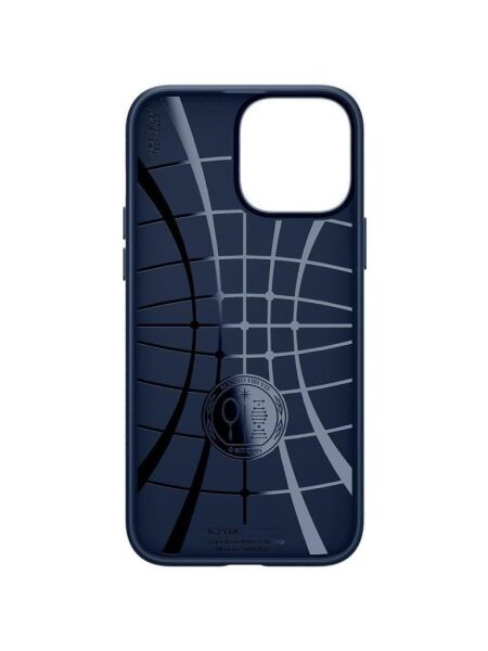 Spigen iPhone 13 Pro ile Uyumlu Kılıf Liquid Air Navy Blue