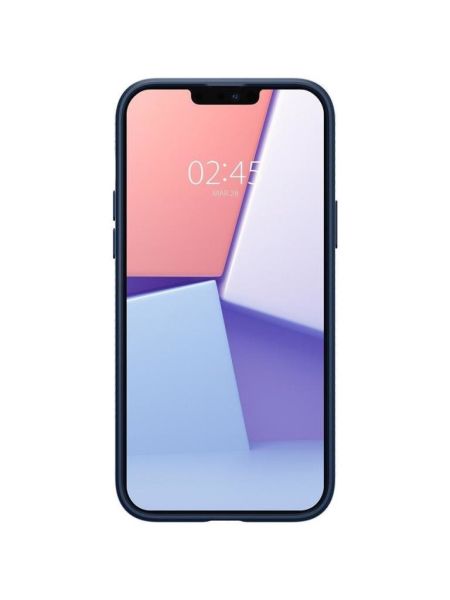 Spigen iPhone 13 Pro ile Uyumlu Kılıf Liquid Air Navy Blue
