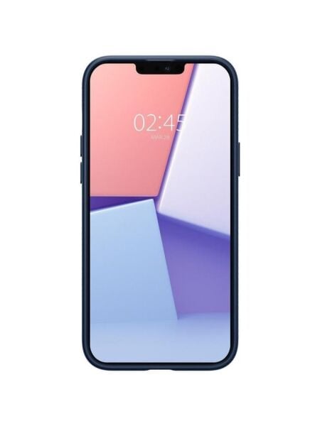 Spigen iPhone 13 Pro ile Uyumlu Kılıf Liquid Air Navy Blue