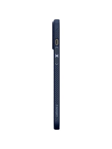 Spigen iPhone 13 Pro ile Uyumlu Kılıf Liquid Air Navy Blue