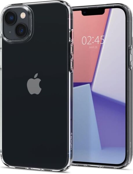 Spigen iPhone 14 Plus ile Uyumlu Kılıf Crystal Flex Crystal Clear