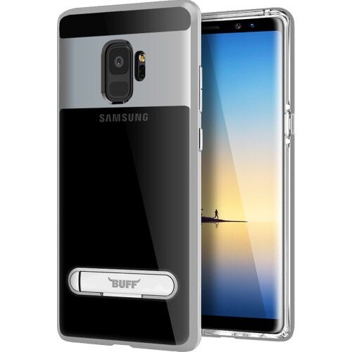Buff Galaxy S9 ile Uyumlu Air Bumper Kılıf Silver