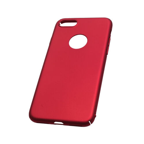 iPhone 7 ile Uyumlu Rubber Kılıf Kırmızı