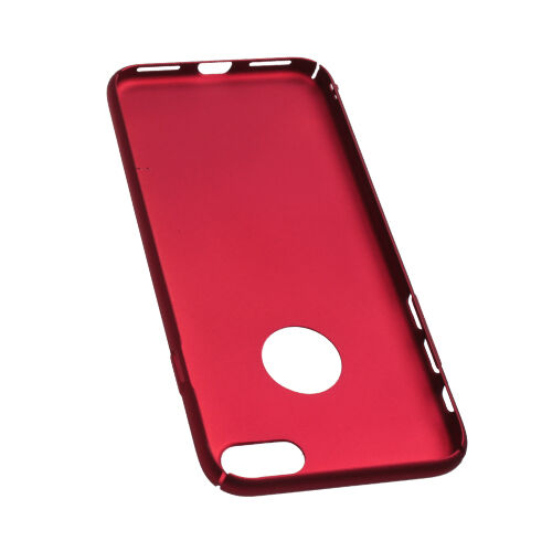 iPhone 7 ile Uyumlu Rubber Kılıf Kırmızı