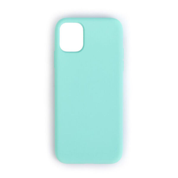 iPhone 11 ile Uyumlu Cappy Silikon Kılıf Turkuaz