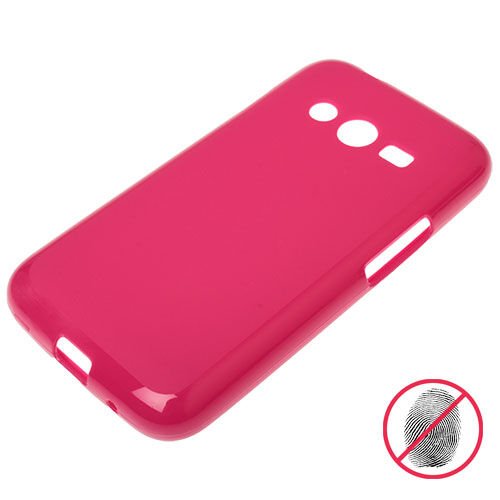 Galaxy Ace 4 G313 ile Uyumlu Silikon Kılıf Pembe