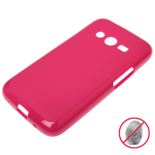 Galaxy Ace 4 G313 ile Uyumlu Silikon Kılıf Pembe