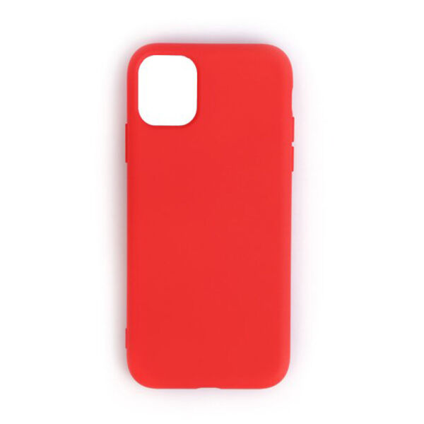 iPhone 11 ile Uyumlu Cappy Silikon Kılıf Pembe
