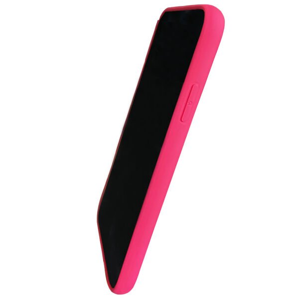 iPhone 11 ile Uyumlu Cappy Silikon Kılıf Pembe