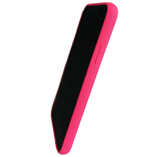 iPhone 11 ile Uyumlu Cappy Silikon Kılıf Pembe