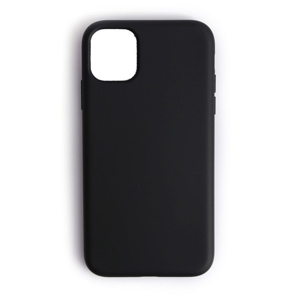 iPhone 11 ile Uyumlu Cappy Silikon Kılıf Siyah