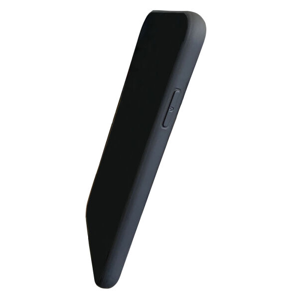 iPhone 11 ile Uyumlu Cappy Silikon Kılıf Siyah