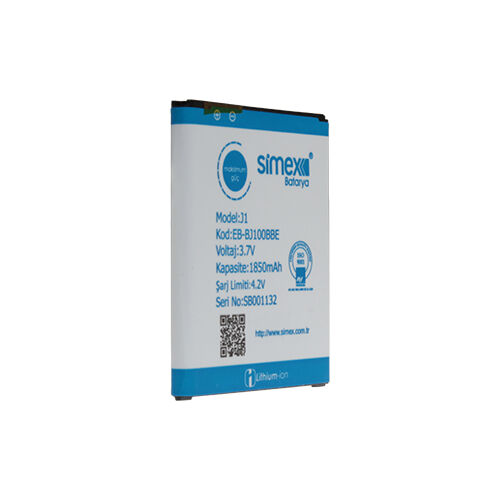 Simex Galaxy J1 ile Uyumlu Batarya 1850Mah EB-BJ100BBC