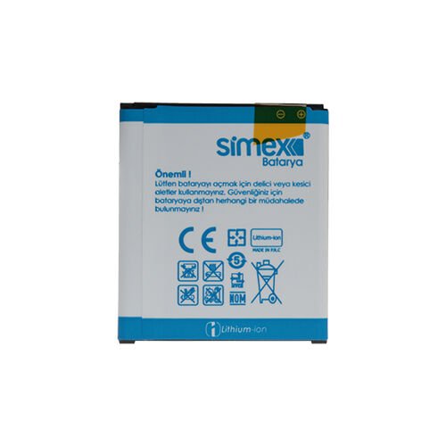 Simex Galaxy J1 ile Uyumlu Batarya 1850Mah EB-BJ100BBC