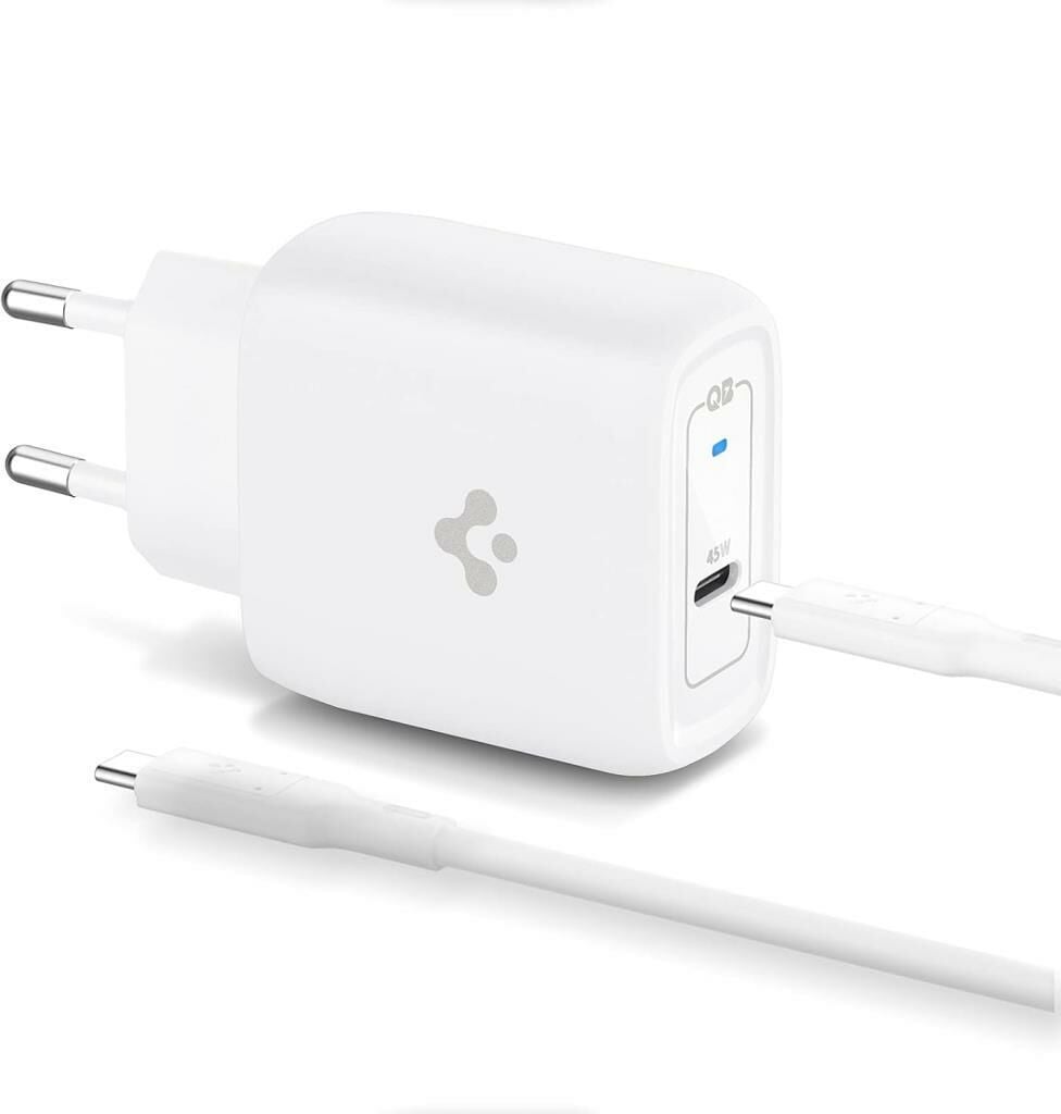 Spigen USB-C Duvar Şarj Cihazı PowerArc ArcStation Pro 45W Hızlı Şarj PE2015