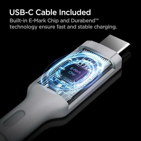 Spigen USB-C Duvar Şarj Cihazı PowerArc ArcStation Pro 45W Hızlı Şarj PE2015