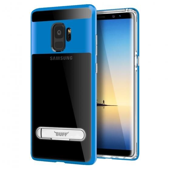 Buff Galaxy S9 ile Uyumlu Air Bumper Kılıf Blue
