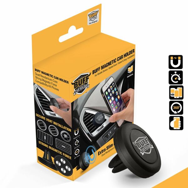 Buff Manyetik Araç Tutacağı