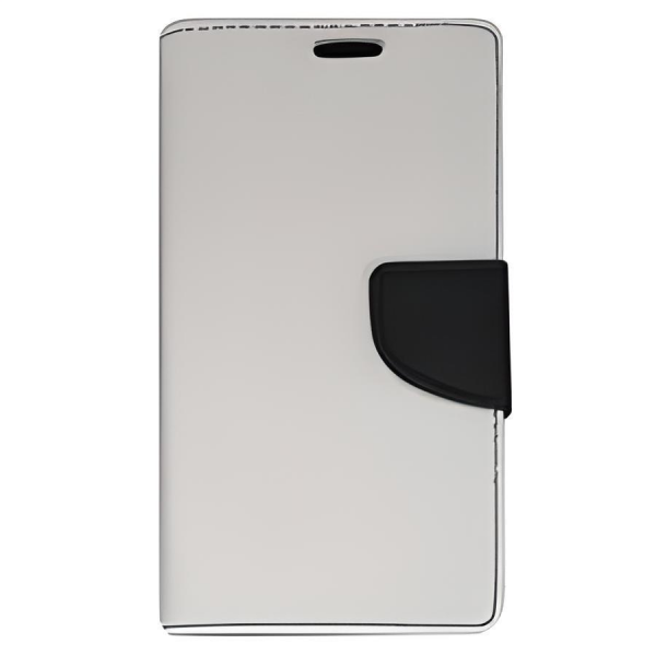 Galaxy Grand NEO ile Uyumlu Kapaklı Mıknatıslı Cüzdan Kılıf Beyaz