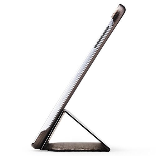 Galaxy Tab 3 10.1 P5200/P5210 ile Uyumlu ROCK Kapaklı Slim Kılıf Siyah