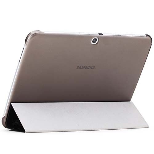 Galaxy Tab 3 10.1 P5200/P5210 ile Uyumlu ROCK Kapaklı Slim Kılıf Siyah