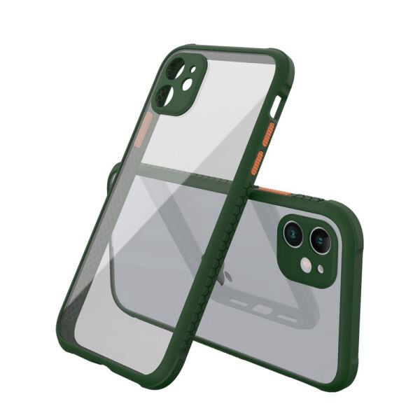 iPhone 11 ile Uyumlu Life Silikon Kılıf Yeşil