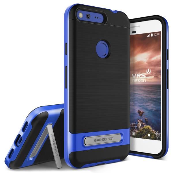 VRS Design Pixel XL ile Uyumlu ile Uyumlu High Pro Shield Kılıf Blue