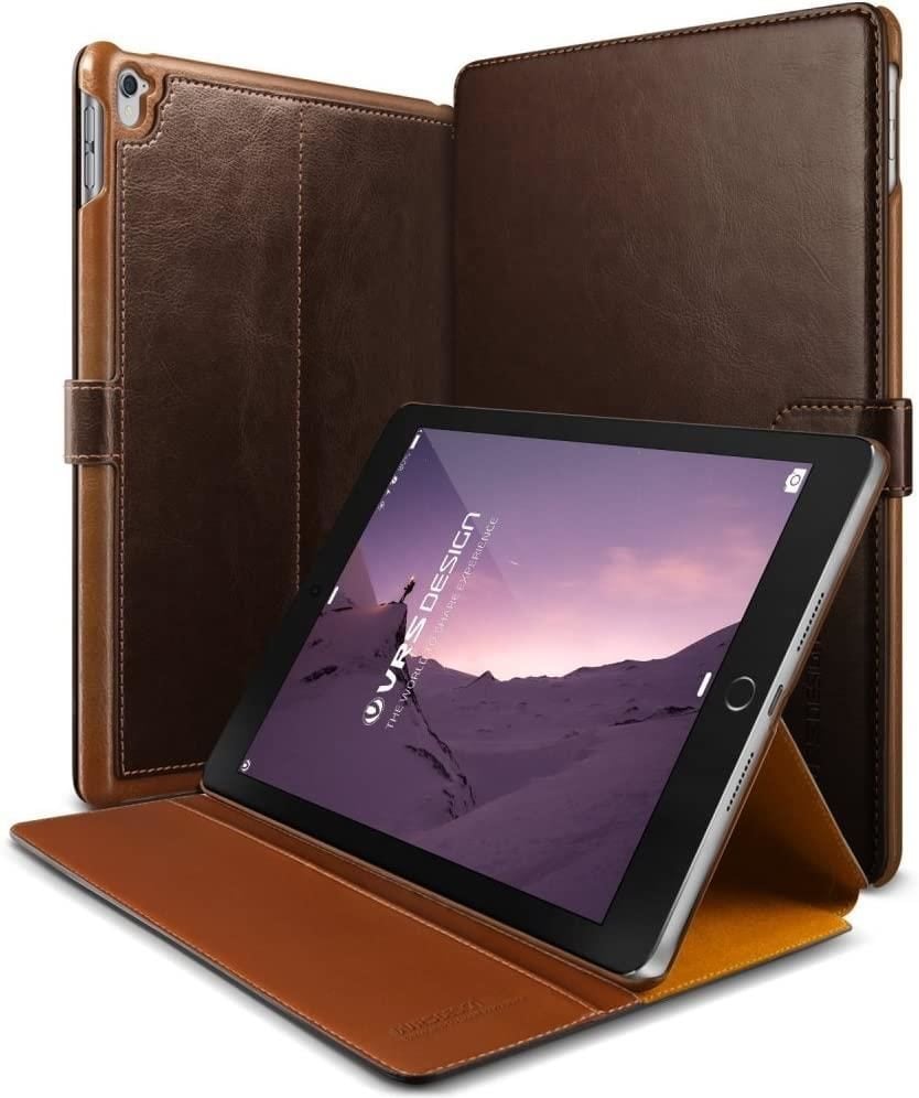Verus iPad Pro Case Dandy 9.7 ile Uyumlu Layered Dark Brown